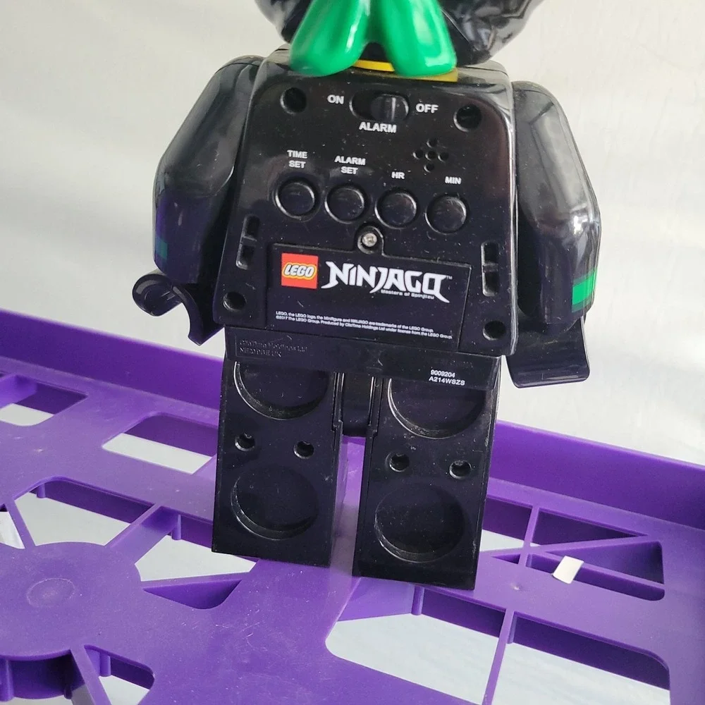 LEGO Ninjago Cole Light Up Digital Alarm Clock 9.5